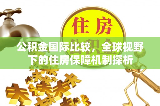 西工公积金国际比较，全球视野下的住房保障机制探析